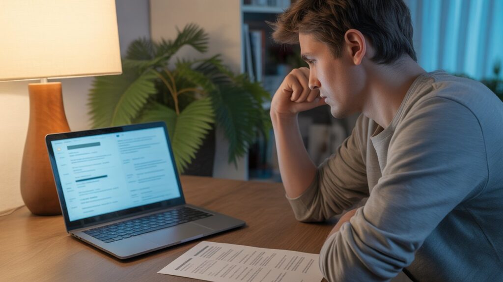  Fresher comparing a messy resume to a clean professional version