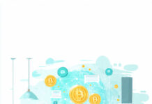 Crypto, Bitcoin, and Blockchain: What Everyday Investors Should Actually Know Everyday investor sitting at a kitchen table with a laptop and phone, reviewing a simple crypto portfolio while subtle bitcoin and blockchain graphics float in the background.