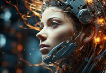 Beginner’s Guide to AI Tools: Simple Ways to Use Artificial Intelligence in Everyday Life Abstract illustration of a human silhouette and digital brain representing AI tools and technology