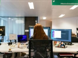 Women in Tech: Breaking Barriers and Building the Future women coding on laptop female software developer working women in technology team tech careers for women