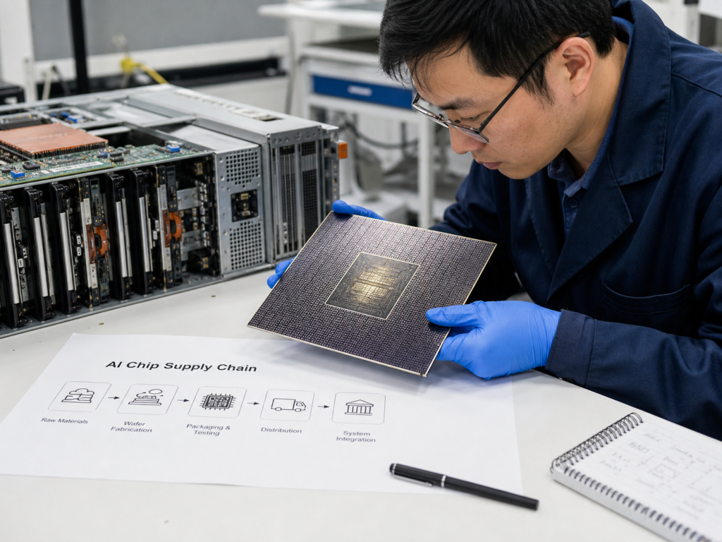 America vs China in AI competition over chips and computing power